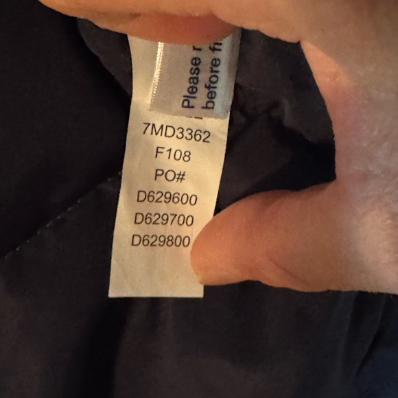 VTG Lucky Brand Men’s Puffer Vest with fleece lined collar. NWT - Picture 9 of 11